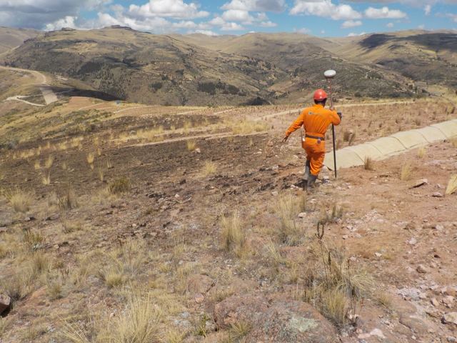 Levantamiento en zona de proyecto